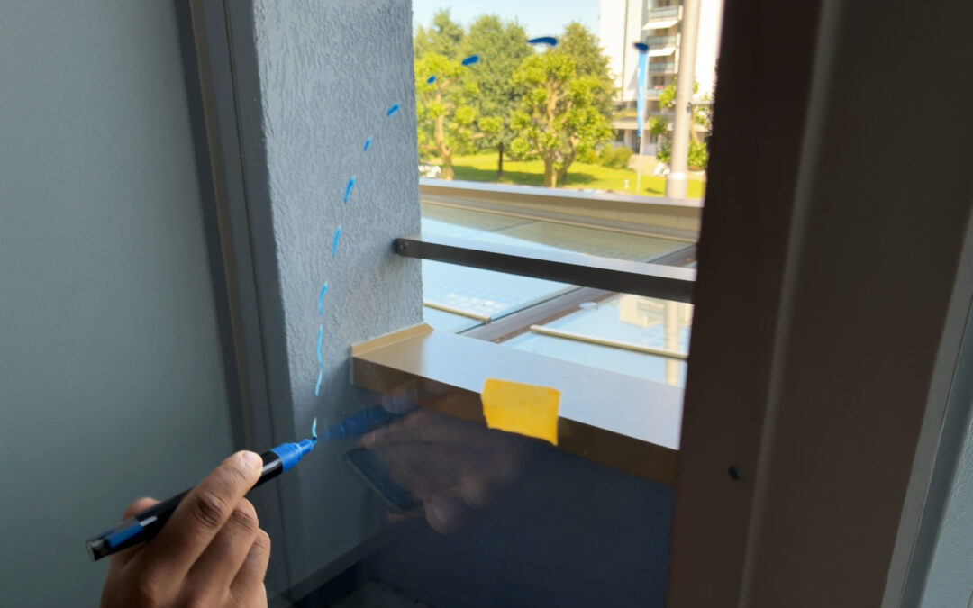Moderne Wohnimmobilie mit grossen Glasflächen in der Schweiz